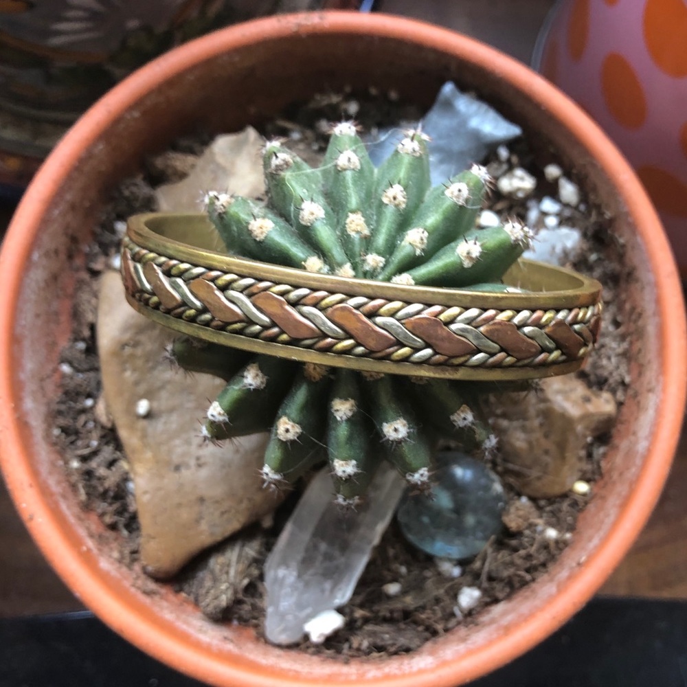 Vintage handmade cuff
